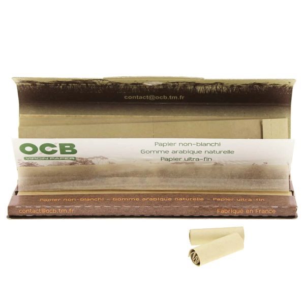 OCB Slim tips Virgin paper X32 – Image 2