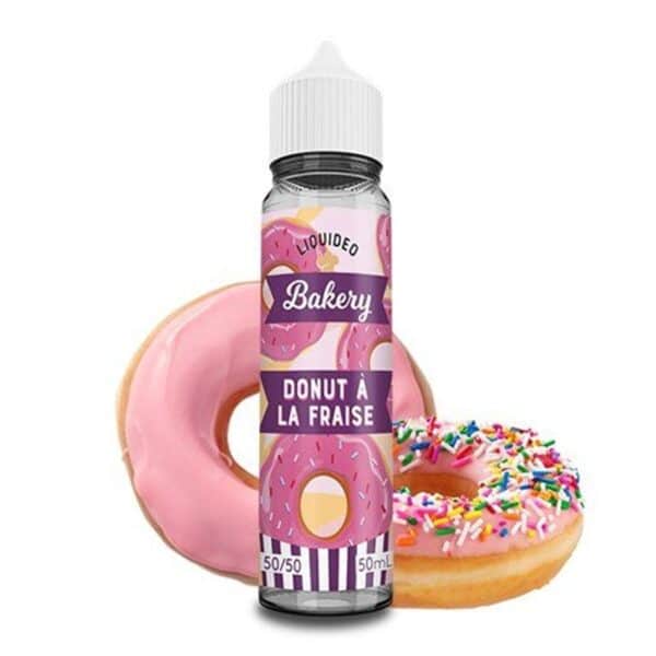 Donut Fraise 50 ml - Liquideo