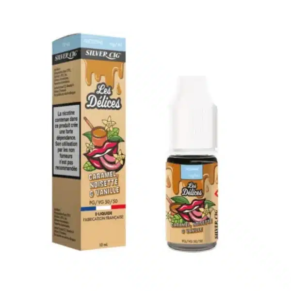 Caramel Noisettes Vanille - Silver Cig 10ml